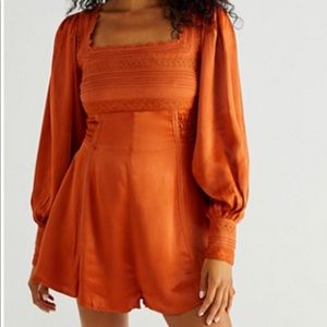 Free People Farrow romper size 12